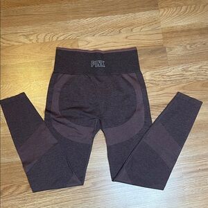 PINK Victoria's Secret Dark Brown Leggings
